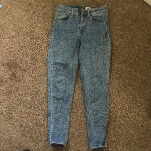 Liberty x Levis jeans